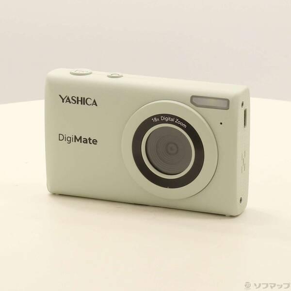 〔中古〕YASHICA 〔展示品〕 コンパクトデジタルカメラ DigiMate ミントグリーン YA...