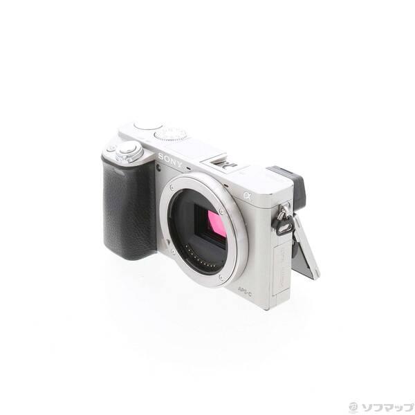 〔中古〕SONY(ソニー) α6000 ボディ シルバー ILCE-6000〔251-ud〕