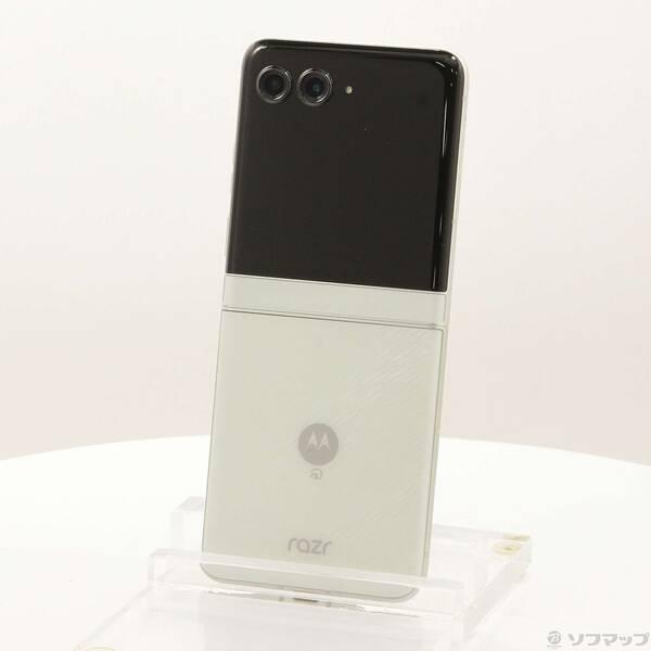 〔中古〕Motorola(モトローラ) motorola razr 60 512GB ライトスカイホ...