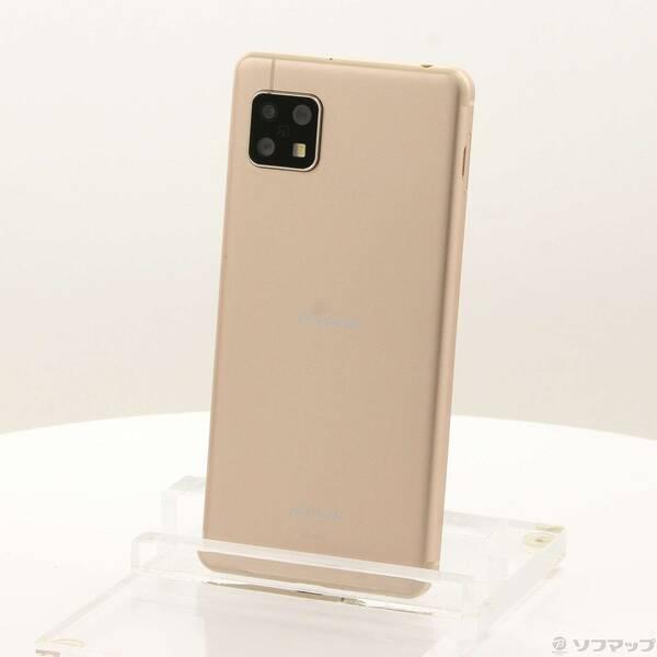 〔中古〕SHARP(シャープ) AQUOS sense4 64GB ライトカッパー SH-41A d...