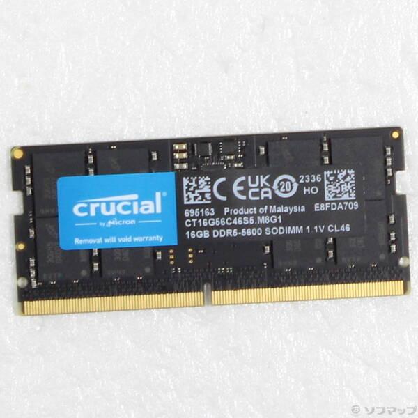 〔中古〕Crucial CT16G56C46S5〔262-ud〕