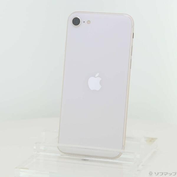 〔中古〕Apple(アップル) iPhone SE 第3世代 64GB スターライト MMYD3J／...