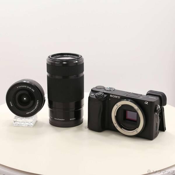 〔中古〕SONY(ソニー) α6400 ILCE-6400Y ダブルズームレンズキット ブラック〔3...