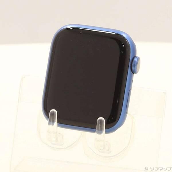 〔中古〕Apple(アップル) Apple Watch Series 7 GPS 45mm ブルーア...