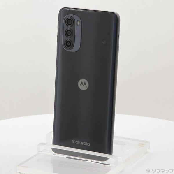 〔中古〕Motorola(モトローラ) moto g52j 5G II 128GB インクブラック ...