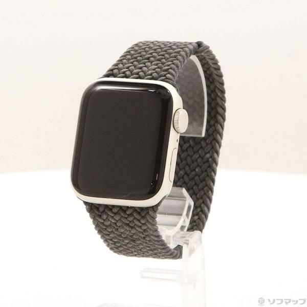 〔中古〕Apple(アップル) Apple Watch SE 第2世代 GPS 40mm スターライ...