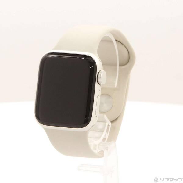 〔中古〕Apple(アップル) Apple Watch SE 第2世代 GPS 40mm スターライ...