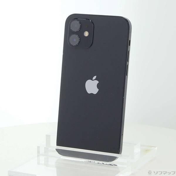 〔中古〕Apple(アップル) iPhone12 128GB ブラック MGHU3J／A SIMフリ...