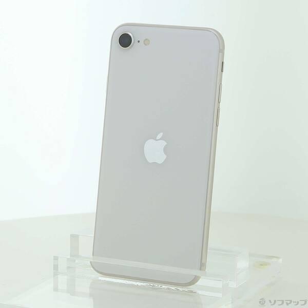 〔中古〕Apple(アップル) iPhone SE 第3世代 64GB スターライト MMYD3J／...