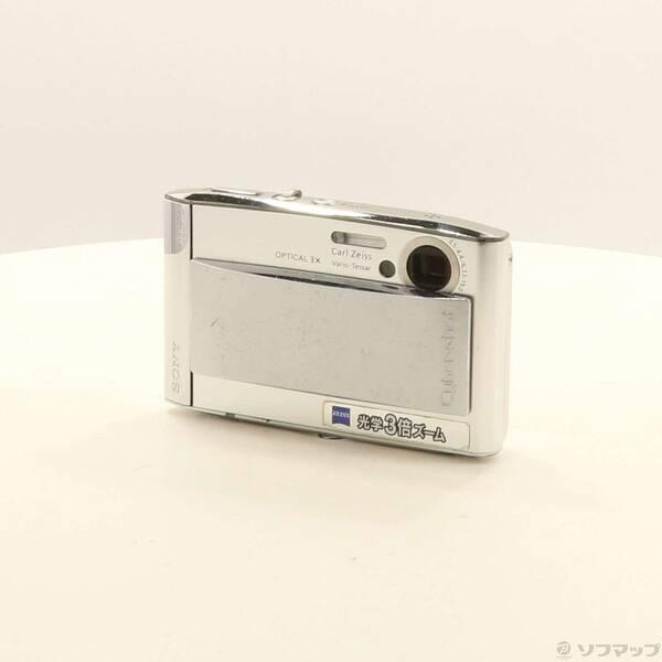 〔中古〕SONY(ソニー) CYBER SHOT DSC-T5 S (500万画素／3倍ズーム／シル...