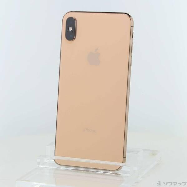 〔中古〕Apple(アップル) iPhoneXS Max 512GB ゴールド MT702J／A a...