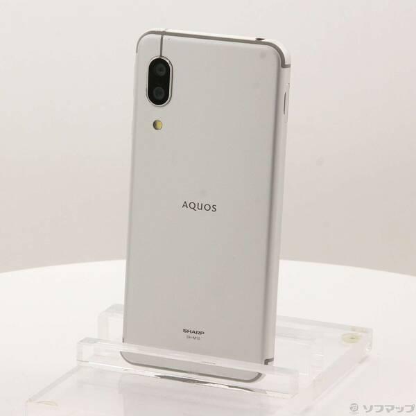〔中古〕SHARP(シャープ) AQUOS sense3 64GB シルバーホワイト SH-M12 ...