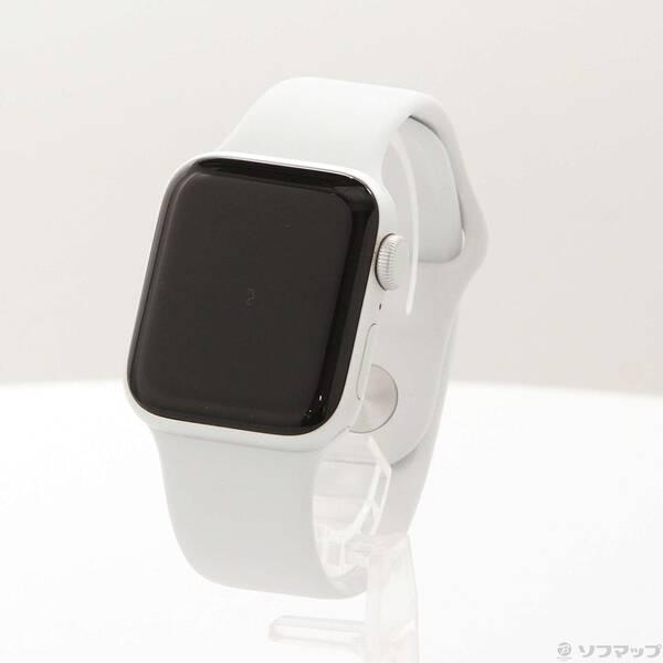 〔中古〕Apple(アップル) Apple Watch SE 第1世代 GPS 40mm シルバーア...