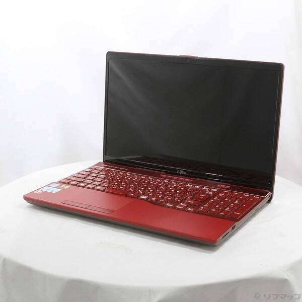 〔中古〕FUJITSU(富士通） LIFEBOOK AH53／C2 FMVA53C2R ガーネットレ...