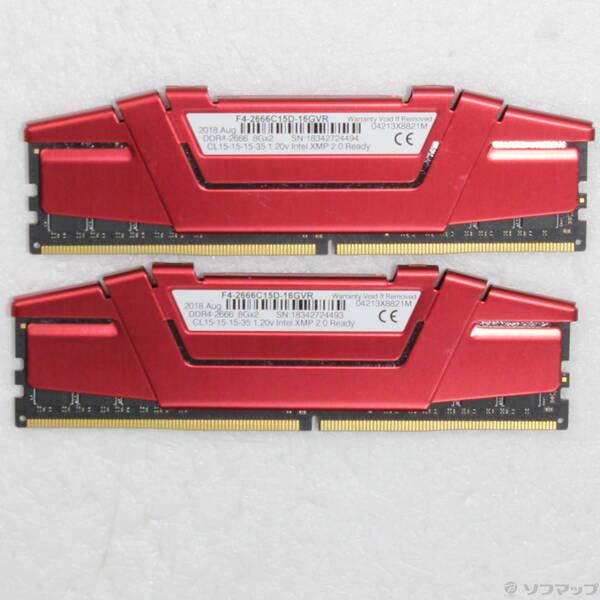 〔中古〕288P PC4-21300 DDR4-2666 16GB 8GB×2枚組〔377-ud〕