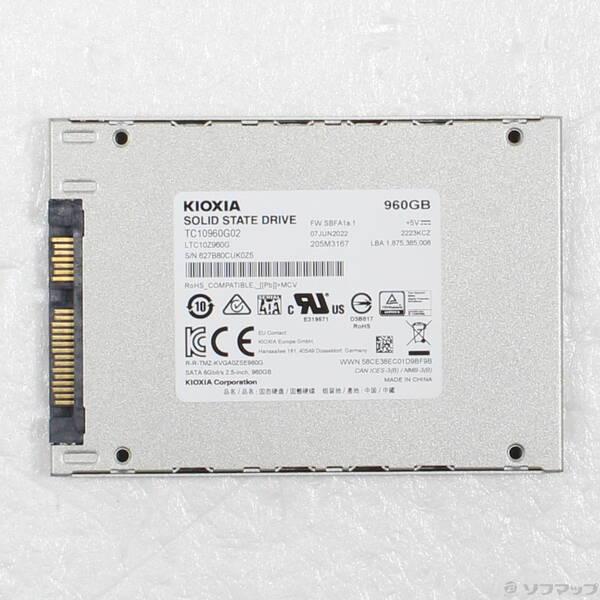 〔中古〕KIOXIA SSD-CK960S／J〔377-ud〕