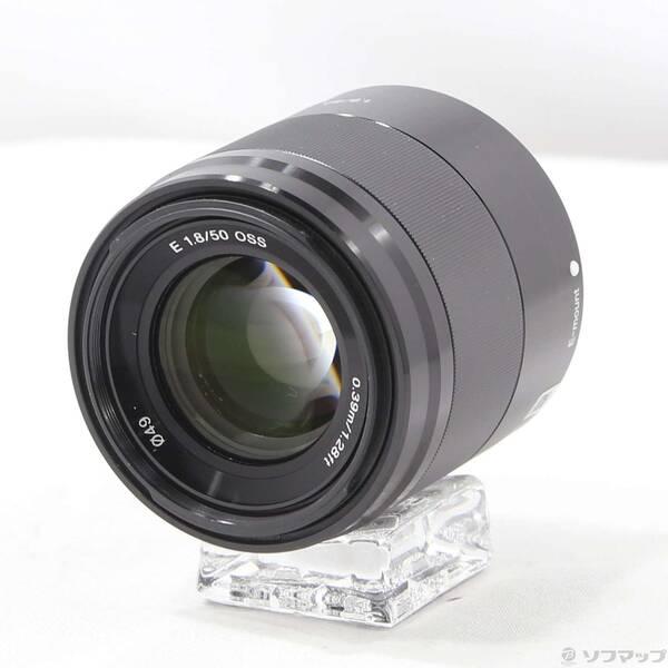 〔中古〕SONY(ソニー) E 50mm F1.8 OSS ブラック (SEL50F18B) (Eレ...