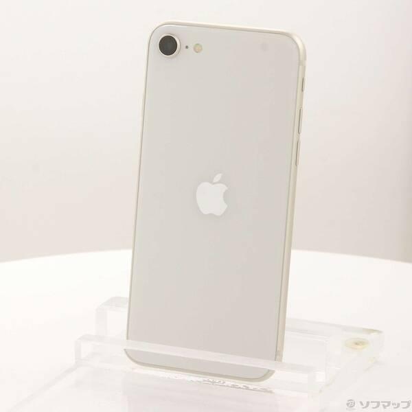 〔中古〕Apple(アップル) iPhone SE 第3世代 64GB スターライト MMYD3J／...