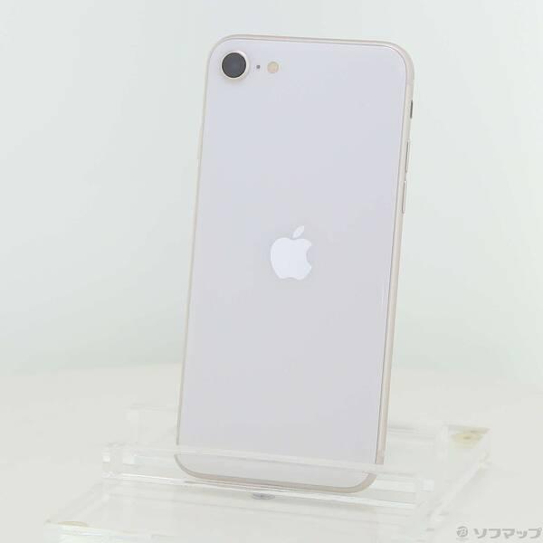 〔中古〕Apple(アップル) iPhone SE 第3世代 64GB スターライト MMYD3J／...