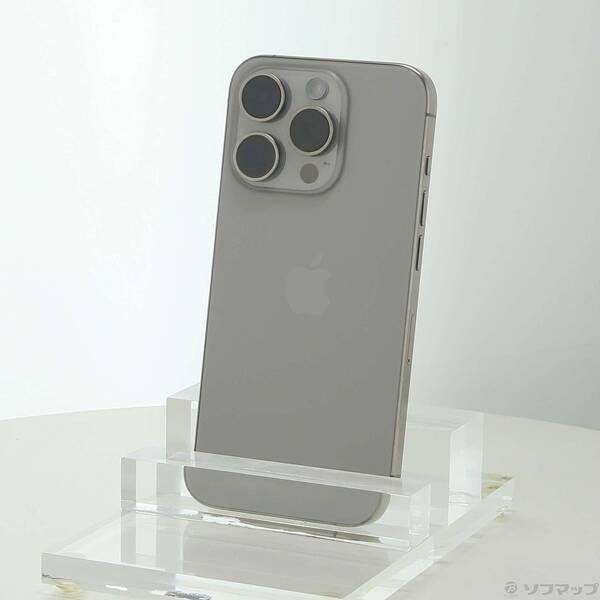 〔中古〕Apple(アップル) iPhone15 Pro 128GB ナチュラルチタニウム MTU9...