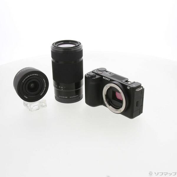 〔中古〕SONY(ソニー) VLOGCAM ZV-E10 II ダブルズームレンズキット ブラック ...