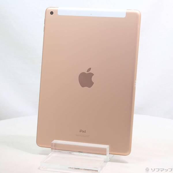 〔中古〕au iPad 第8世代 32GB ゴールド MYMK2J／A auロック解除SIMフリー〔...