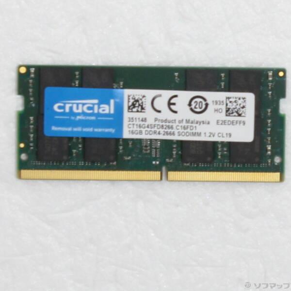 〔中古〕Crucial CT16G4SFD8266〔262-ud〕