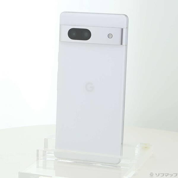 〔中古〕GOOGLE(グーグル) Google Pixel 7a 128GB スノー GA04274...