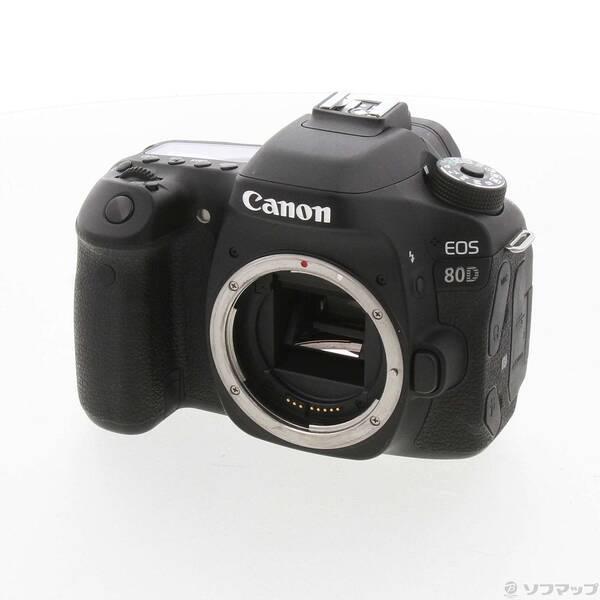 〔中古〕Canon(キヤノン) EOS 80D ボディ ブラック〔295-ud〕
