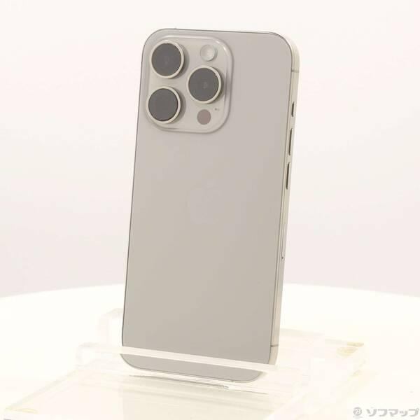 〔中古〕Apple(アップル) iPhone15 Pro 512GB ナチュラルチタニウム MTUK...