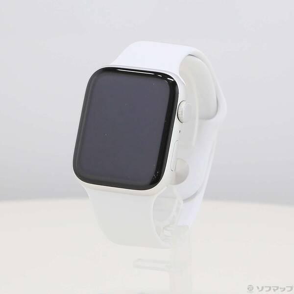 〔中古〕Apple(アップル) Apple Watch SE 第2世代 GPS 44mm シルバーア...
