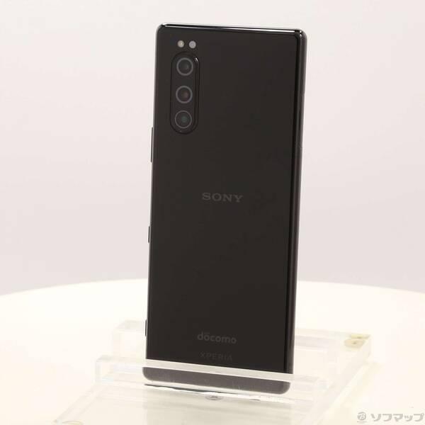 〔中古〕SONY(ソニー) Xperia 5 64GB ブラック SO-01M docomoロック解...