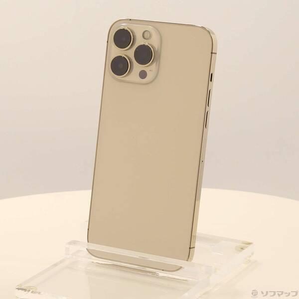 〔中古〕Apple(アップル) iPhone13 Pro Max 1TB ゴールド MLKJ3J／A...