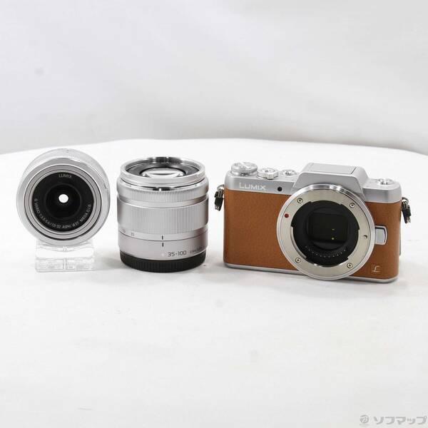 〔中古〕Panasonic(パナソニック) LUMIX DMC-GF7W T ダブルズームレンズキッ...