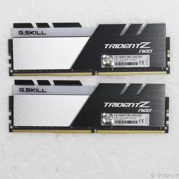 〔中古〕288P DDR4 PC4-28800 DDR4-3600 32GB 16GB×2枚組〔37...