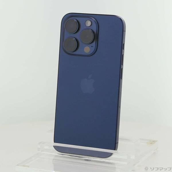 〔中古〕Apple(アップル) iPhone15 Pro 256GB ブルーチタニウム MTUG3J...