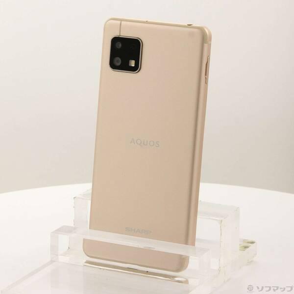 〔中古〕SHARP(シャープ) AQUOS sense4 lite 64GB ライトカッパー SH-...
