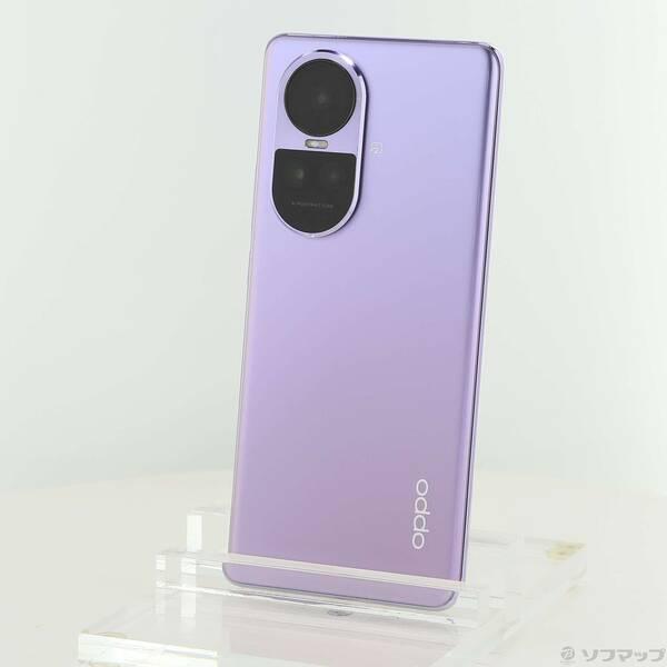 〔中古〕OPPO(オッポ) OPPO Reno10 Pro 5G 256GB グロッシーパープル A...