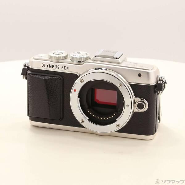 〔中古〕OLYMPUS(オリンパス) PEN Lite E-PL7 ボディ シルバー〔262-ud〕