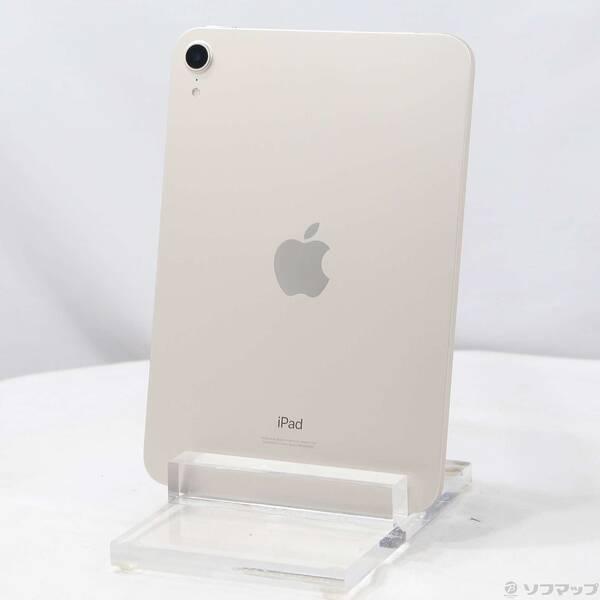 〔中古〕Apple(アップル) iPad mini 第6世代 64GB スターライト MK7P3J／...