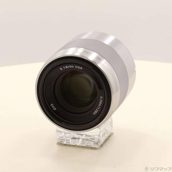 〔中古〕SONY(ソニー) E 50mm F1.8 OSS SEL50F18 Eレンズ／シルバー〔3...