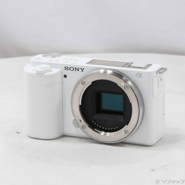 〔中古〕SONY(ソニー) VLOGCAM ZV-E10 ボディ ホワイト〔198-ud〕