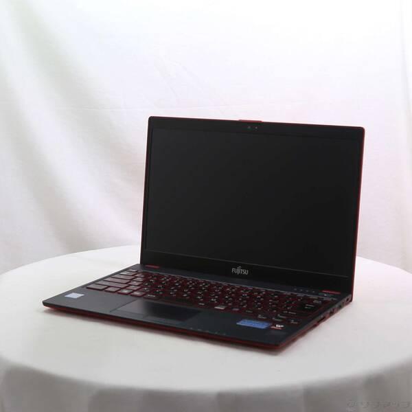 〔中古〕FUJITSU(富士通） LIFEBOOK UH75／B3 FMVU75B3R サテンレッド...