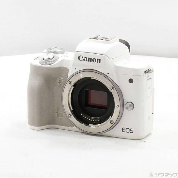 〔中古〕Canon(キヤノン) EOS Kiss M ホワイト〔262-ud〕