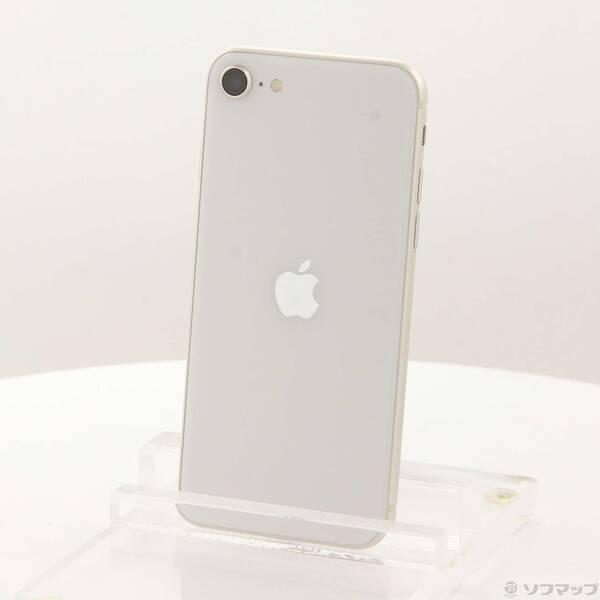 〔中古〕Apple(アップル) iPhone SE 第3世代 64GB スターライト MMYD3J／...