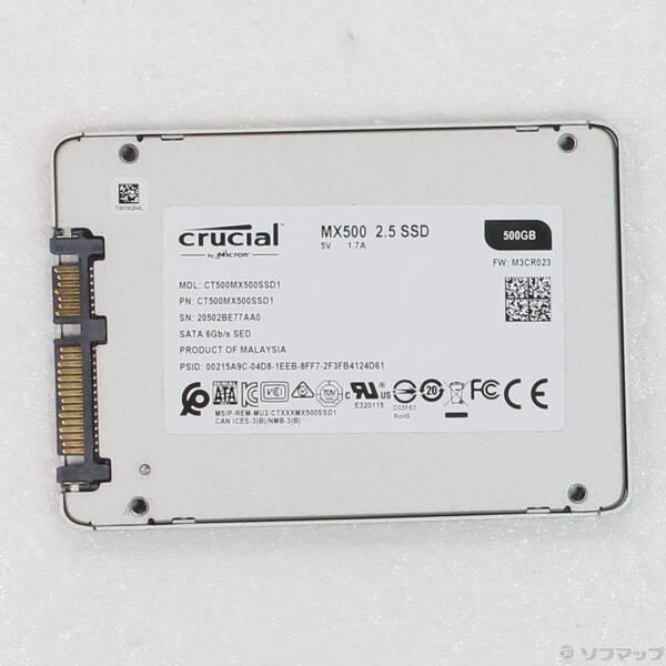 〔中古〕Crucial MX500 CT500MX500SSD1／JP〔262-ud〕
