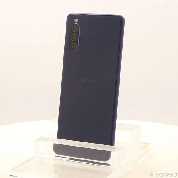 〔中古〕SONY(ソニー) Xperia 10 II 64GB ブルー SOSAP4 Y!mobil...