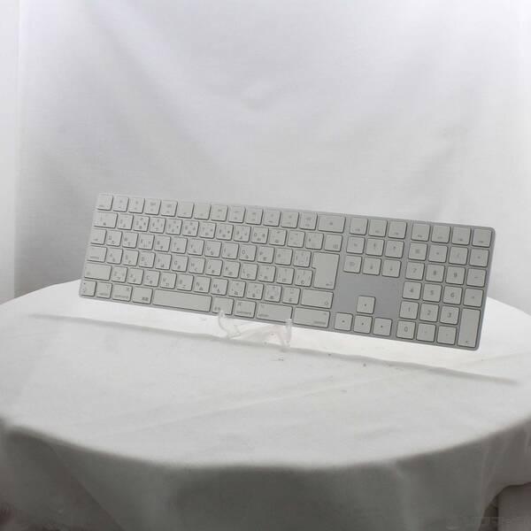 〔中古〕Apple(アップル) Magic Keyboard (テンキー付き) MQ052J／A シ...