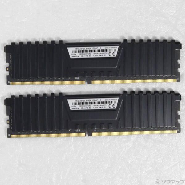 〔中古〕CORSAIR CMK16GX4M2A2666C16 16GB 8GB×2枚組〔262-ud...