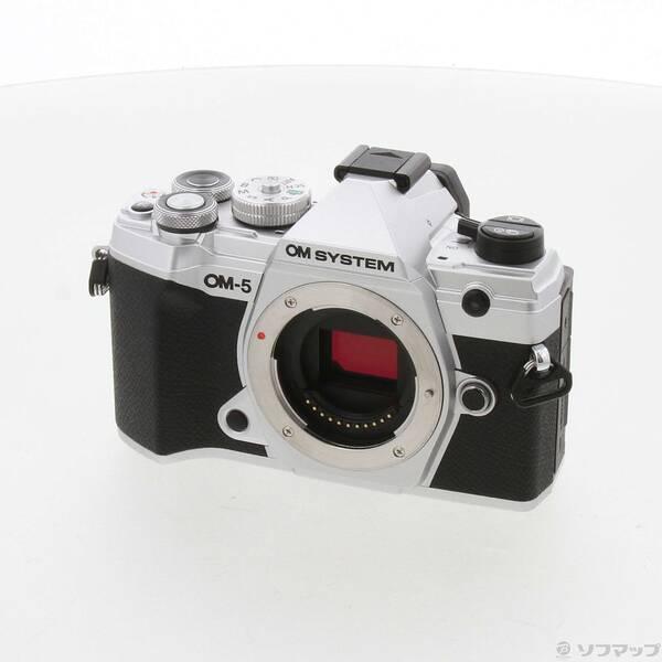 〔中古〕OM-5 ボディ シルバー〔262-ud〕